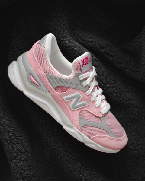 Zapatillas deportivas rosa para mujer